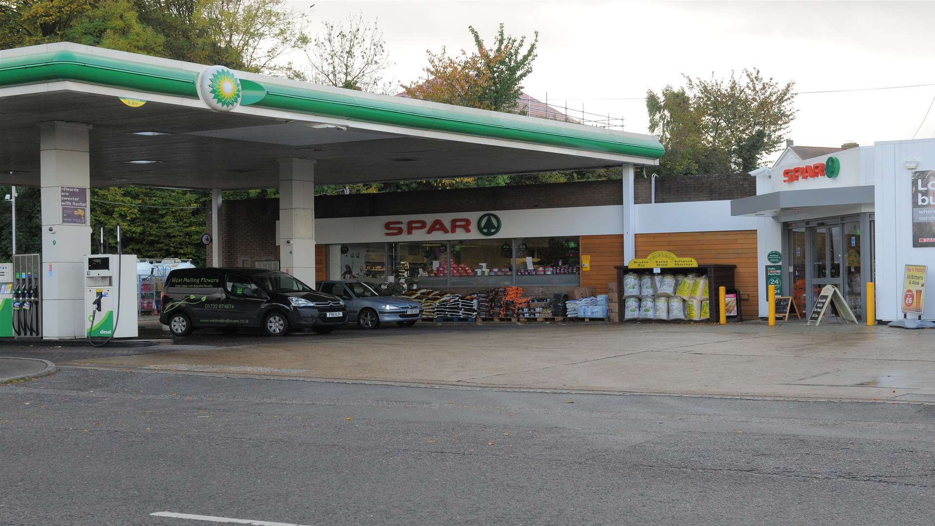 Parkfoot garage in London Road, West Malling