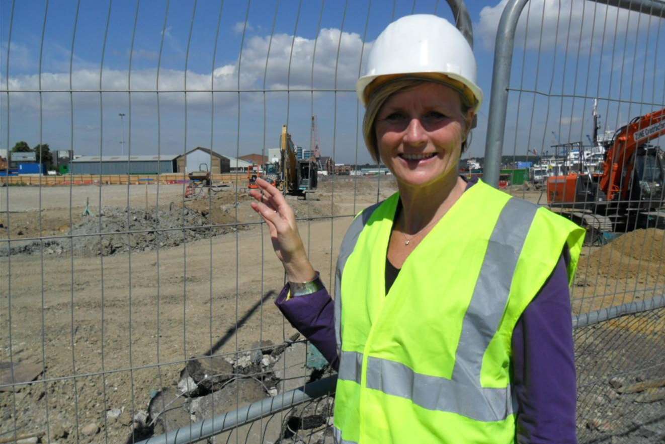 Principal Dr Karon Buck will be overseeing construction of the UTC