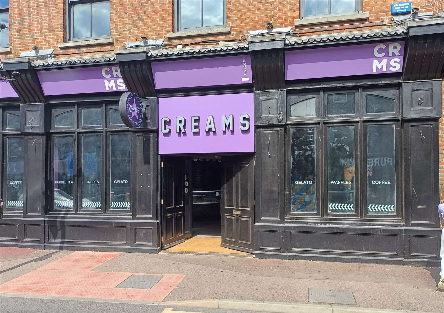 New branding had appeared on the cafe in King Street, Maidstone