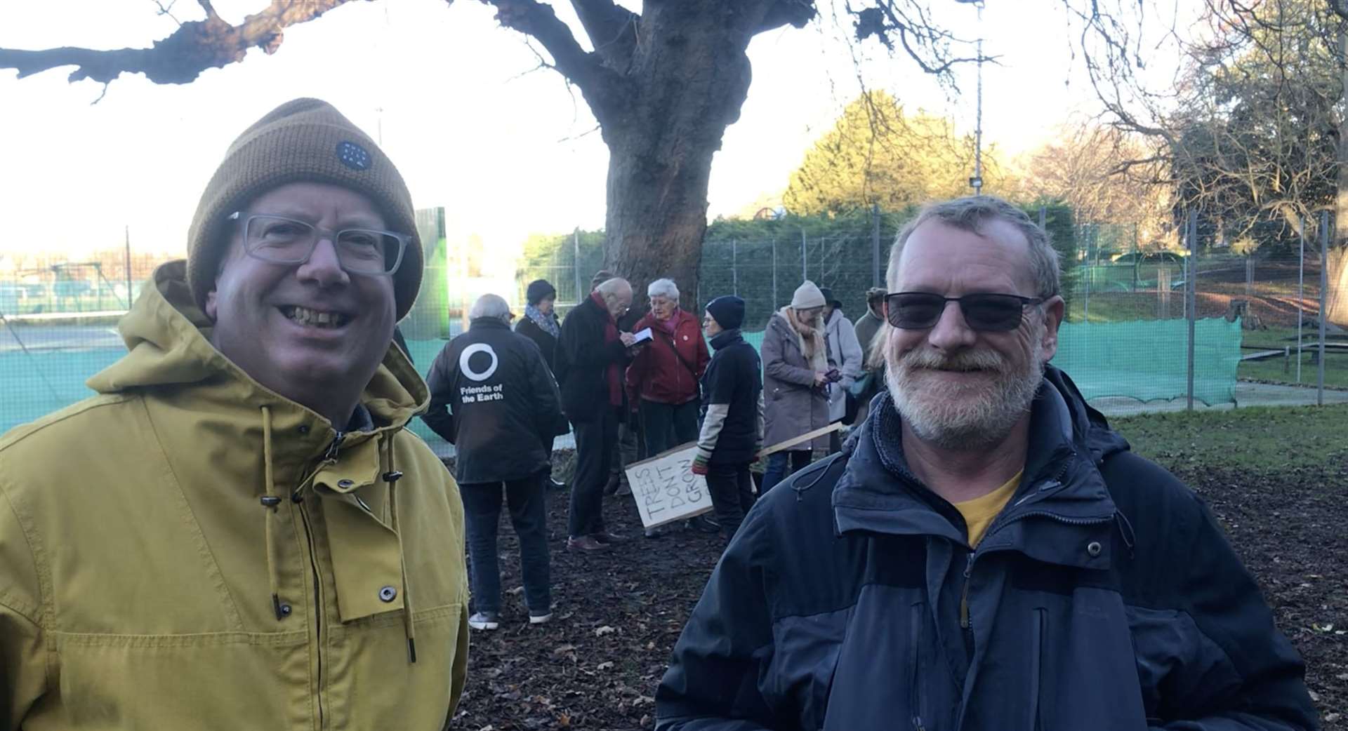 Cllr Eddie Thomas and Mayor of Faversham Cllr Trevor Martin