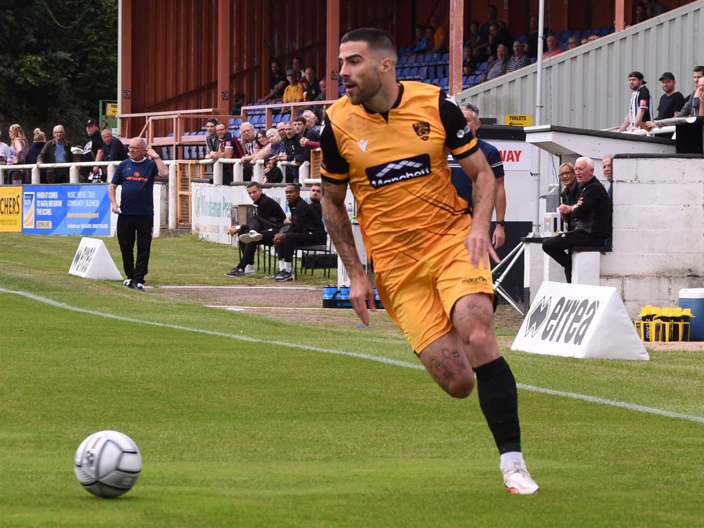 Former Maidstone United winger Joan Luque. Picture: Steve Terrell