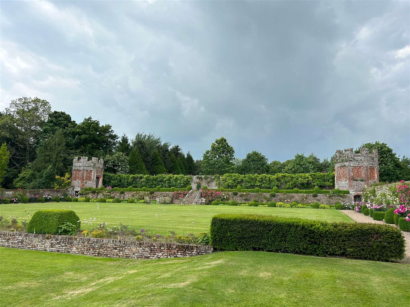 25 members of the Kent Garden Trust visited the site last week for an exclusive tour