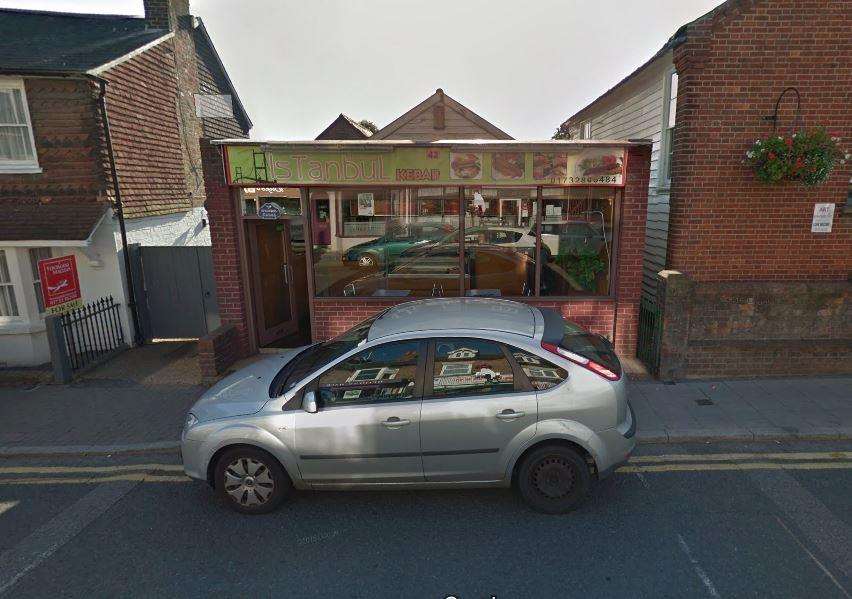 Istanbul Kebab in Edenbridge. Picture: Google Street View