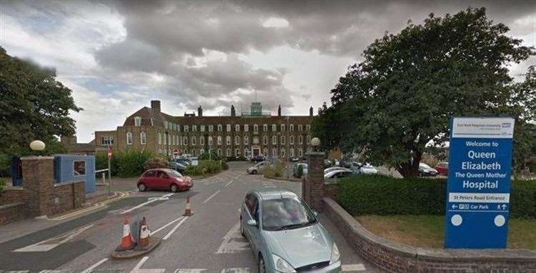 The QEQM hospital in Margate. Picture: Google