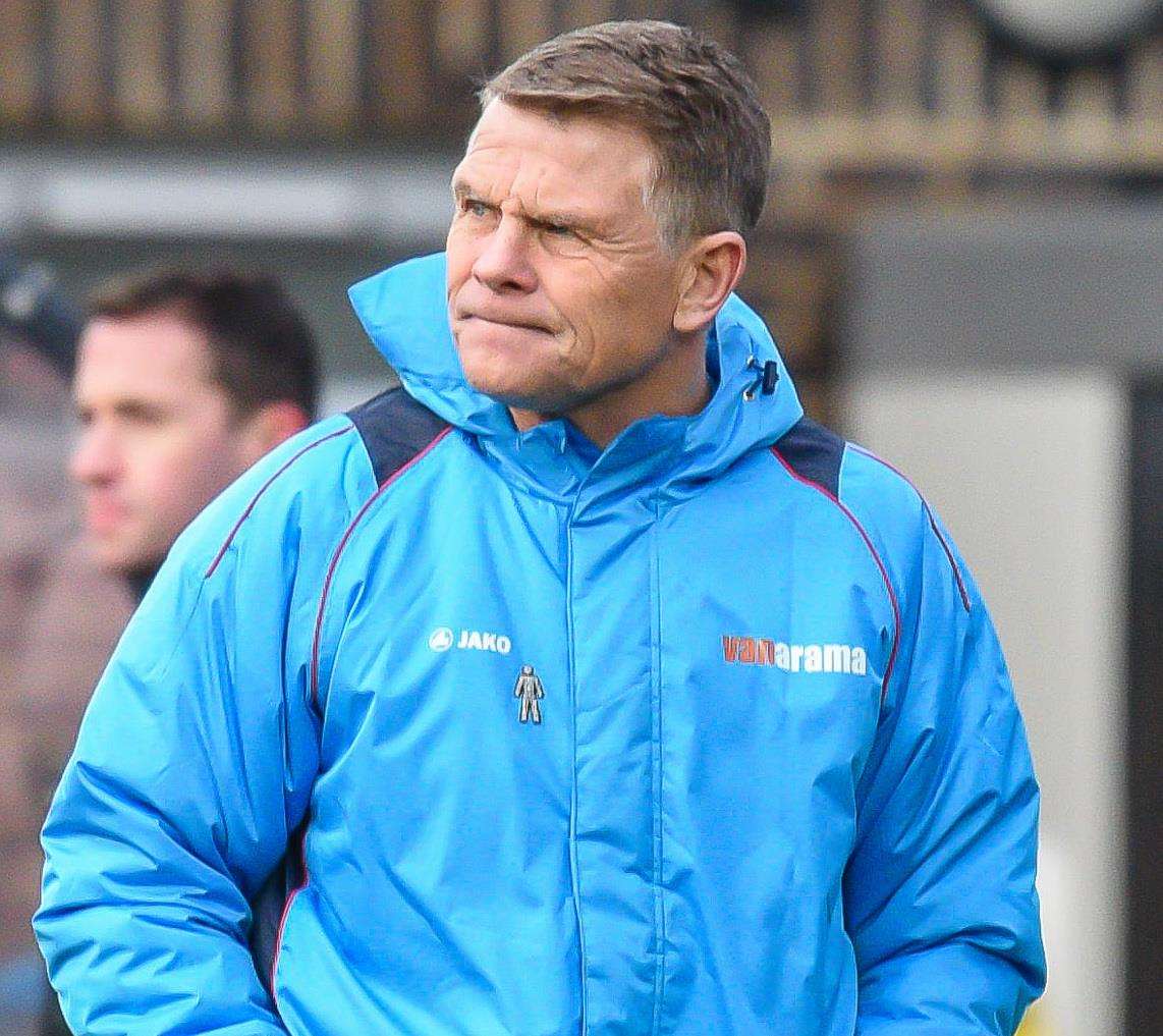 Dover manager Andy Hessenthaler Picture: Alan Langley