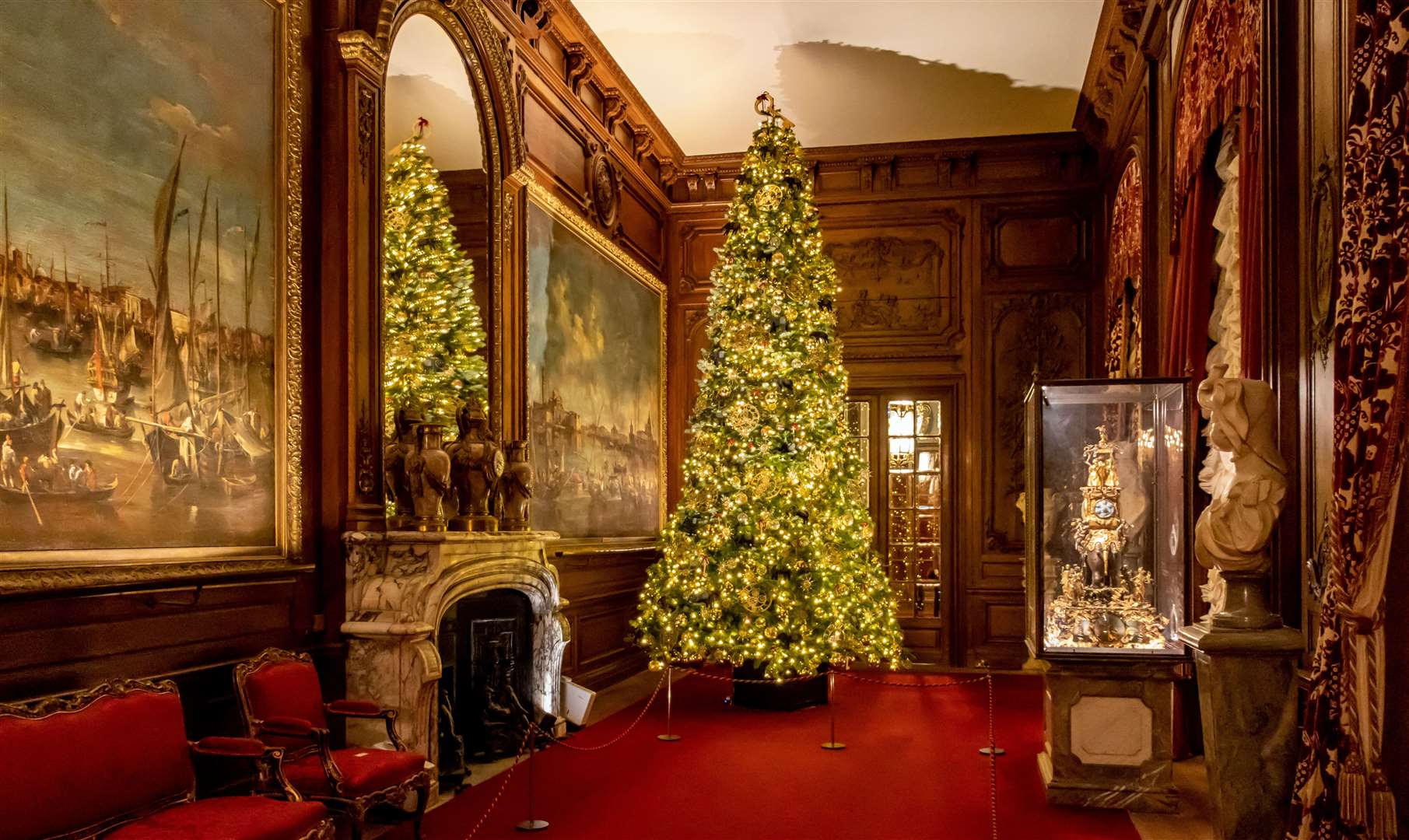 Each room inside the house will have stunning decorations. Picture: © Waddesdon Manor / National Trust / Hugh Mothersole