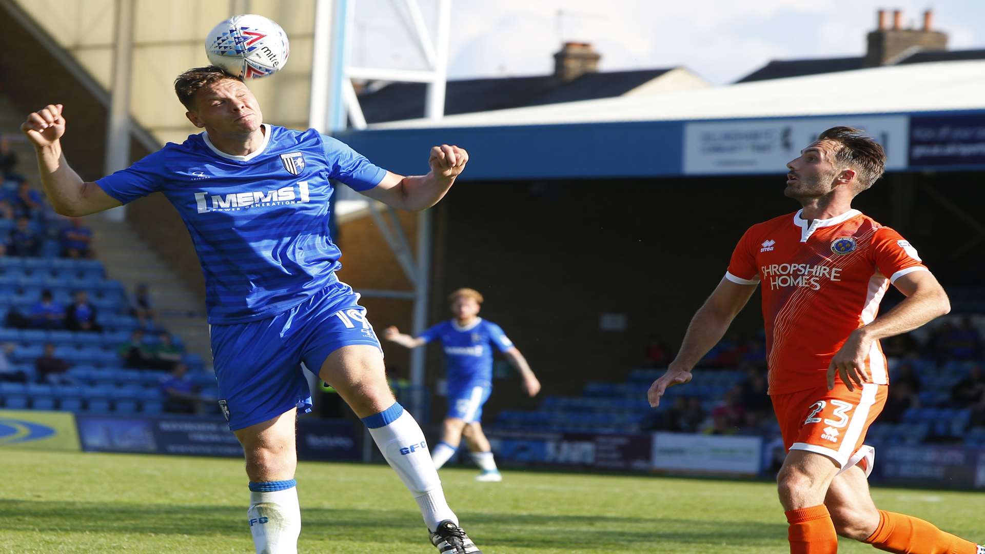 Ben Nugent's return is good news for Gillingham boss Steve Lovell Picture: Andy Jones