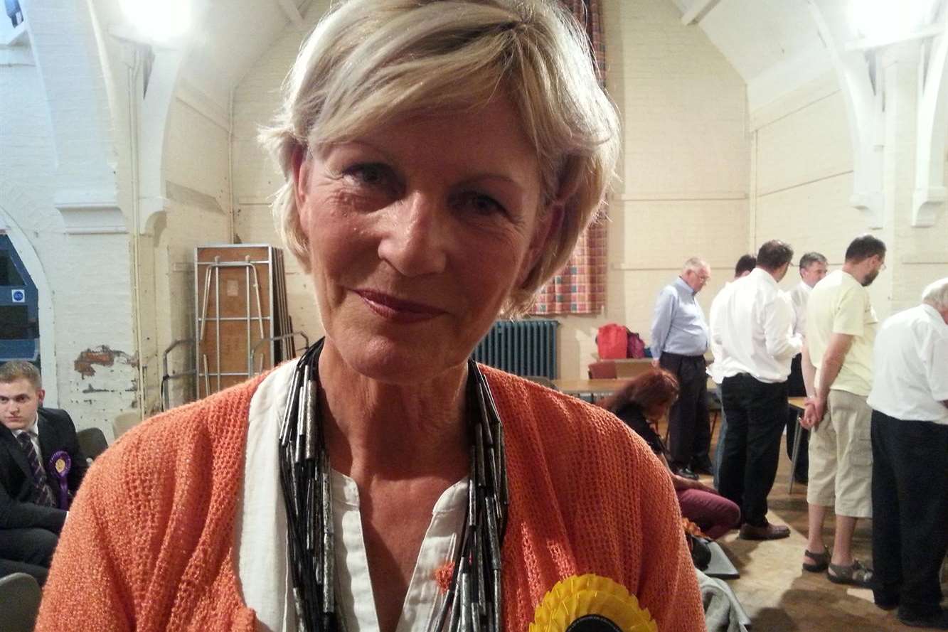 Victorious: Lib Dem Paulina Watson