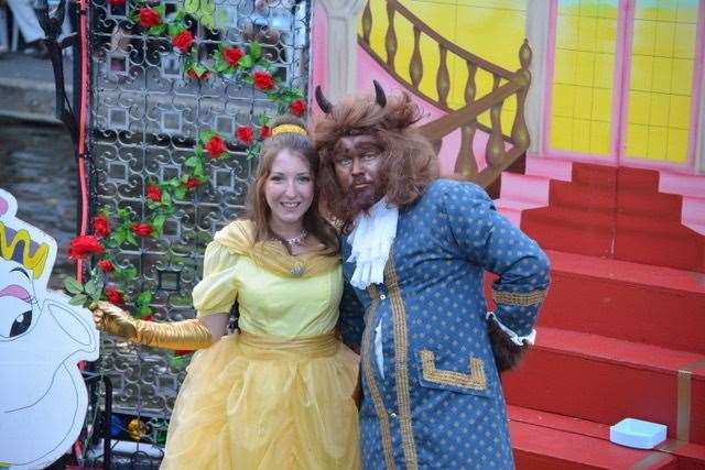 Beauty met Beast at the festival in 2017. Photo: Elizabeth Quinn (14826525)