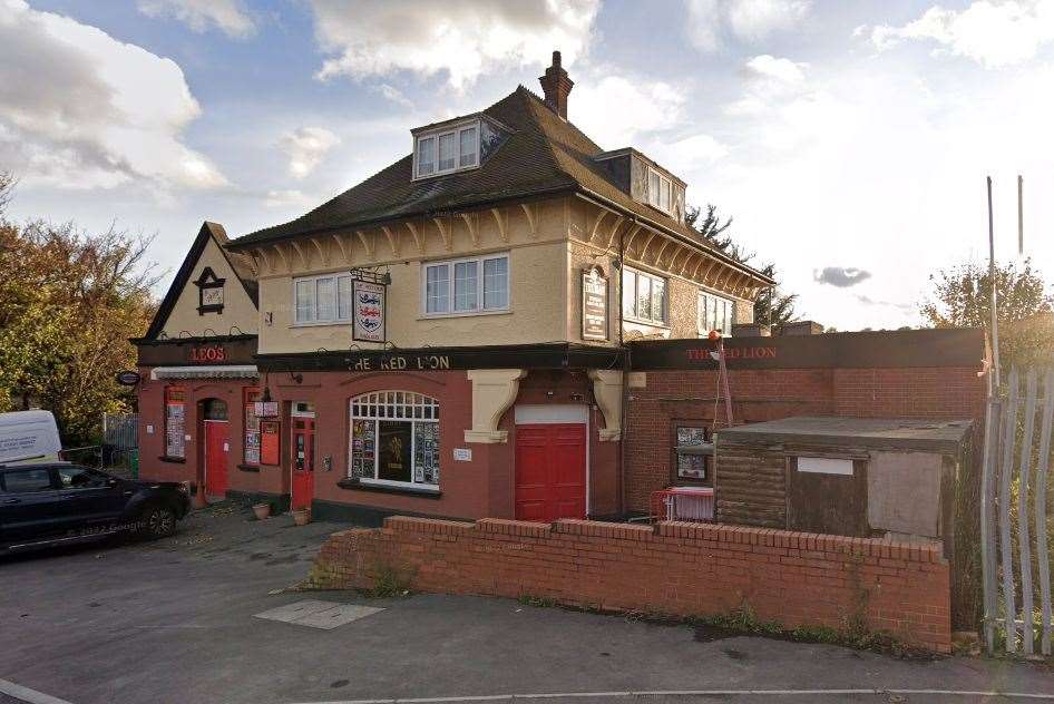 Leo's Red Lion in Crete Hall Road, Northfleet. Picture: Google Street View