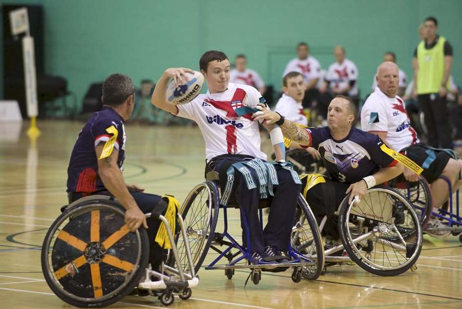 England under pressure against France at Medway Park