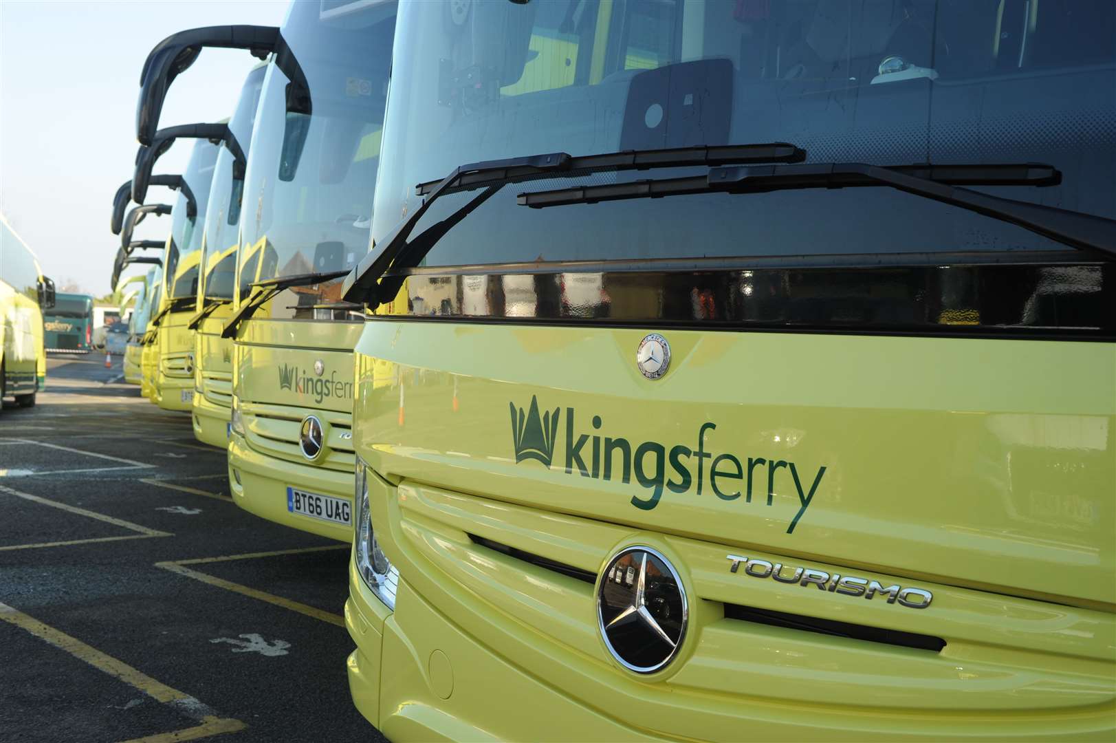 The Kings Ferry coach company is in Eastcourt Lane, Twydall