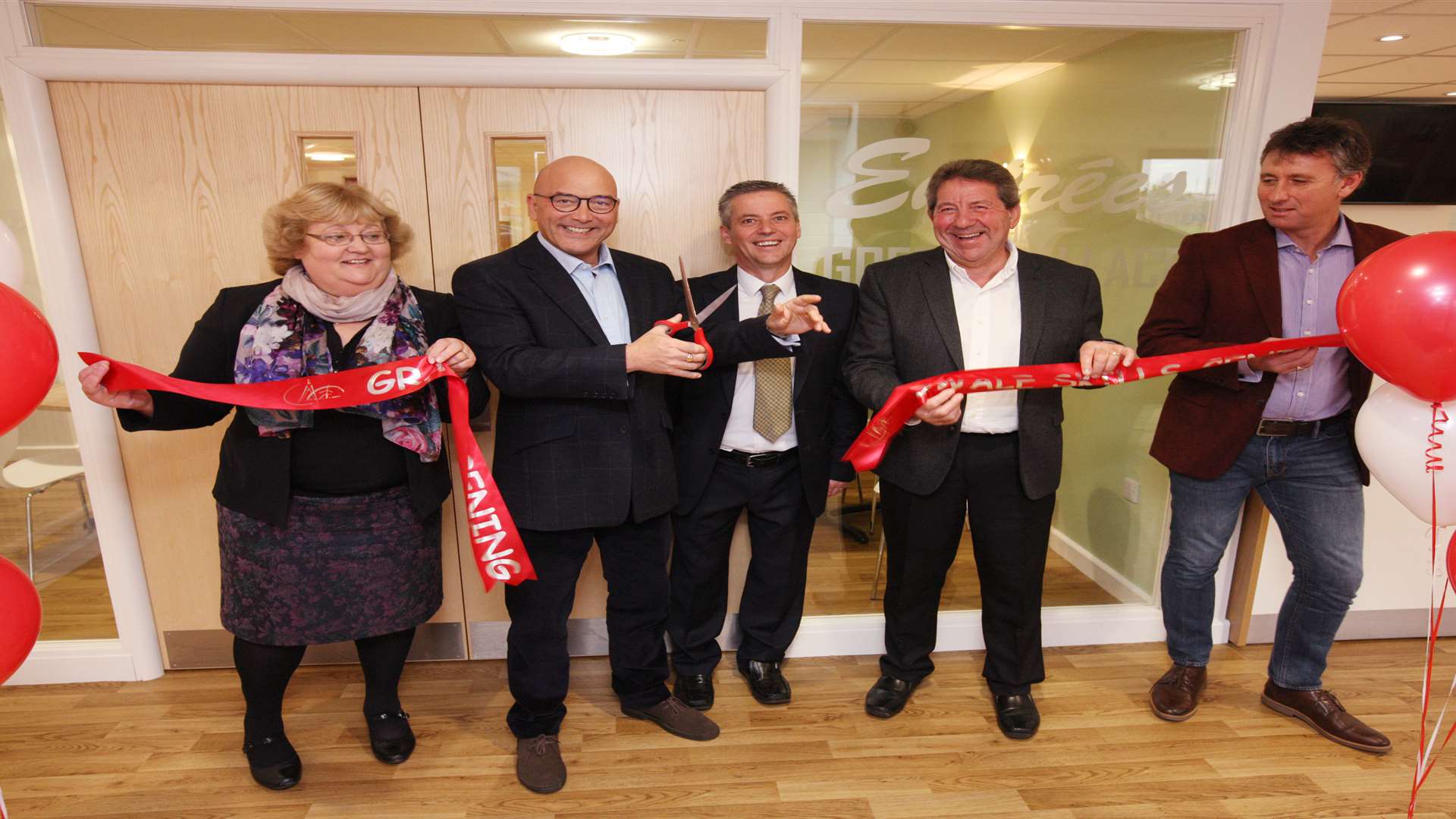 TV Presenter Gregg Wallace opens new Swale Skills Centre