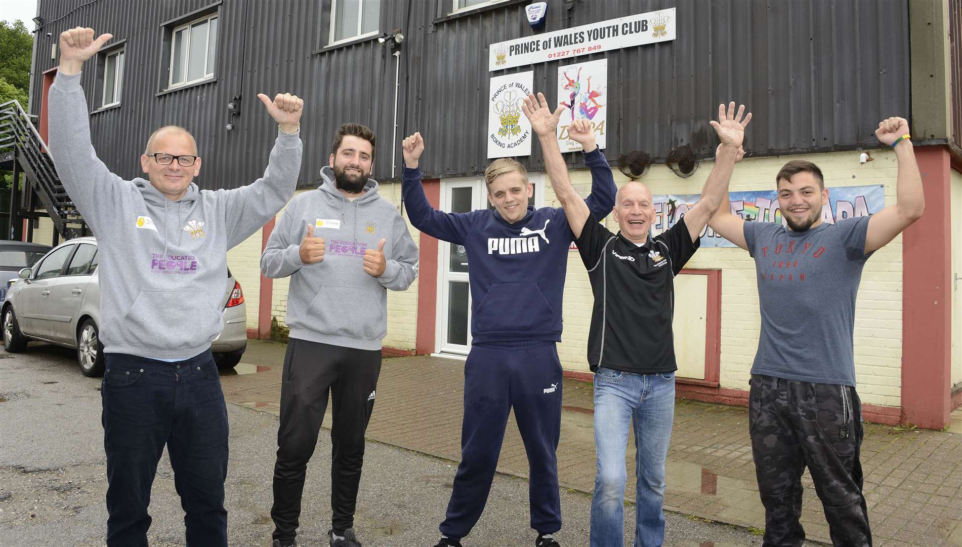 The Prince of Wales Youth Club in Canterbury had received The Queen's Award for Voluntary Service in 2019. Picture: Paul Amos.