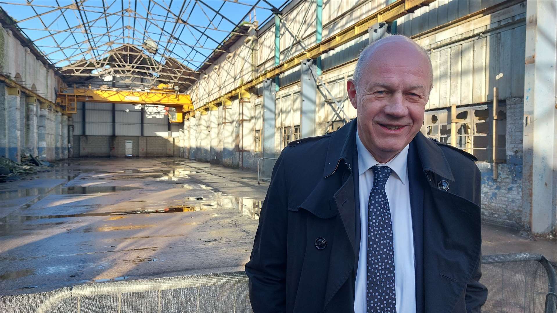 Ashford MP Damian Green is backing the scheme