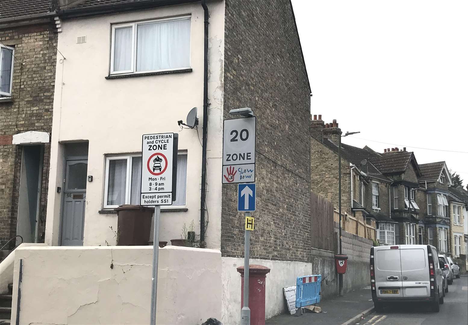 Glencoe Road is one of the current school streets and Medway Council is consulting on expanding the scheme to nine more