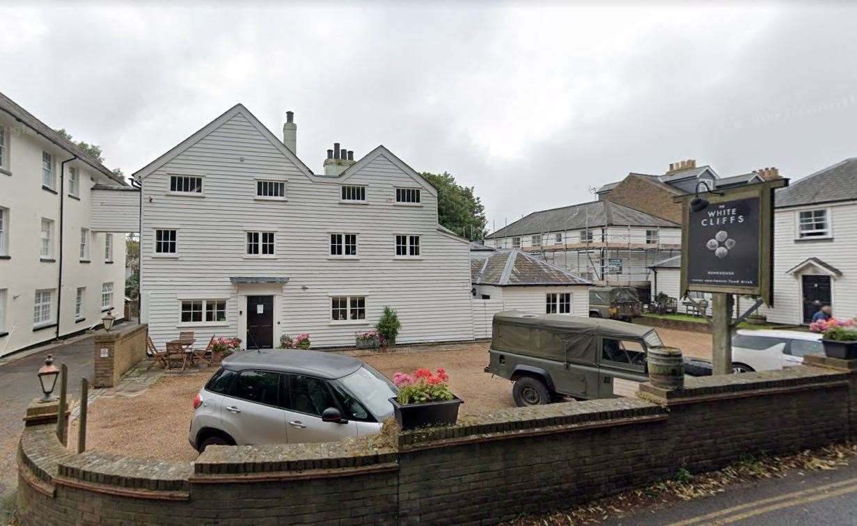 The White Cliffs Retreat hotel in High Street, St Margaret';s-at-Cliffe. Picture: Google Street View