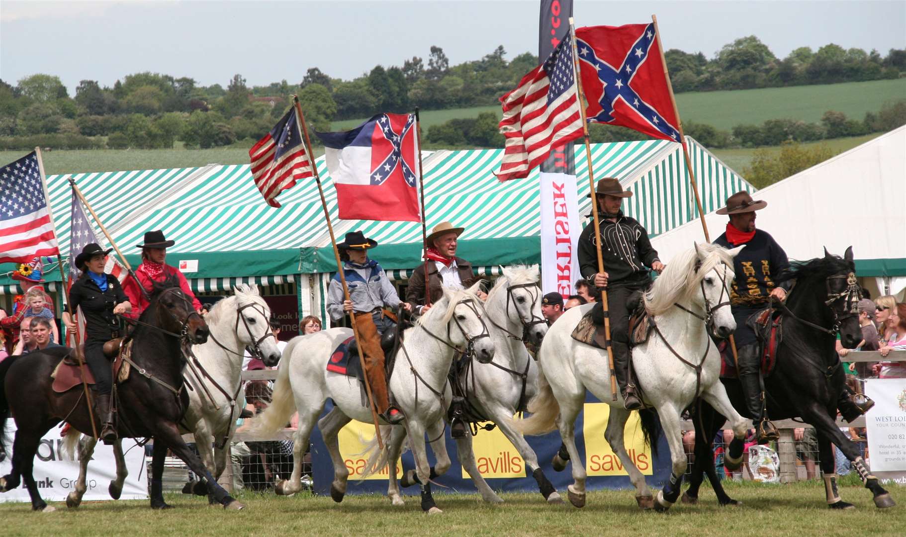 The Wild West Spectacular Weekend at Groombridge Place near Tunbridge Wells