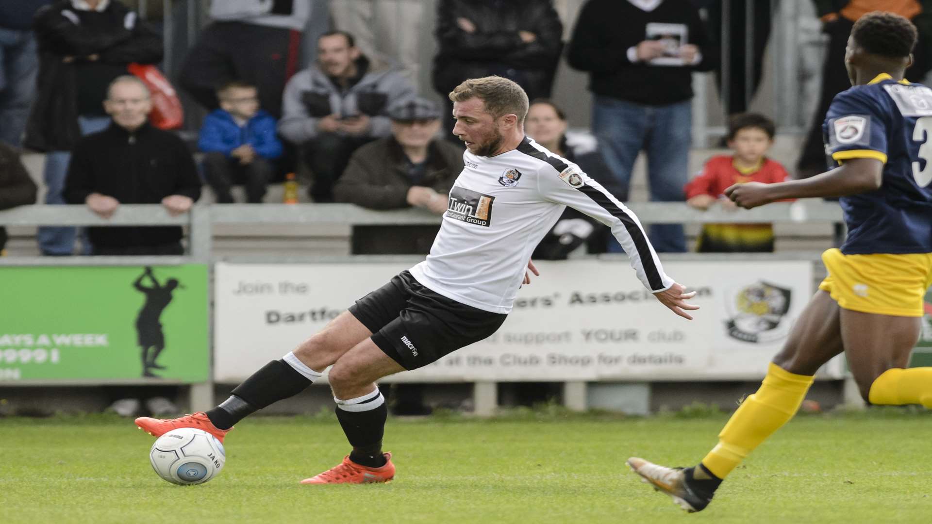 Ryan Hayes on the ball against Bognor Picture: Andy Payton