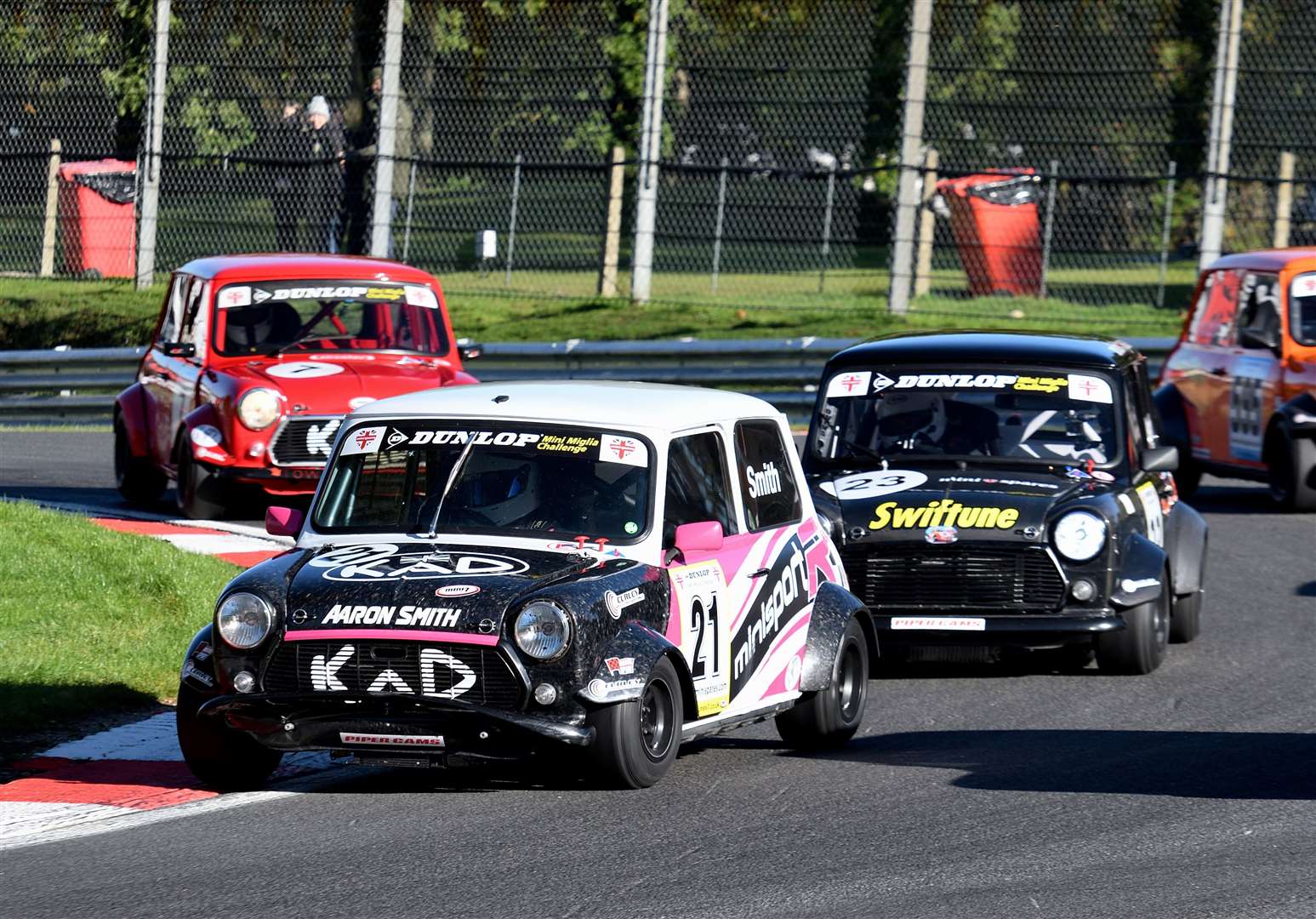 2023 Mini Miglia champion Aaron Smith won all three Mini 7 Winter series races. Picture: Simon Hildrew