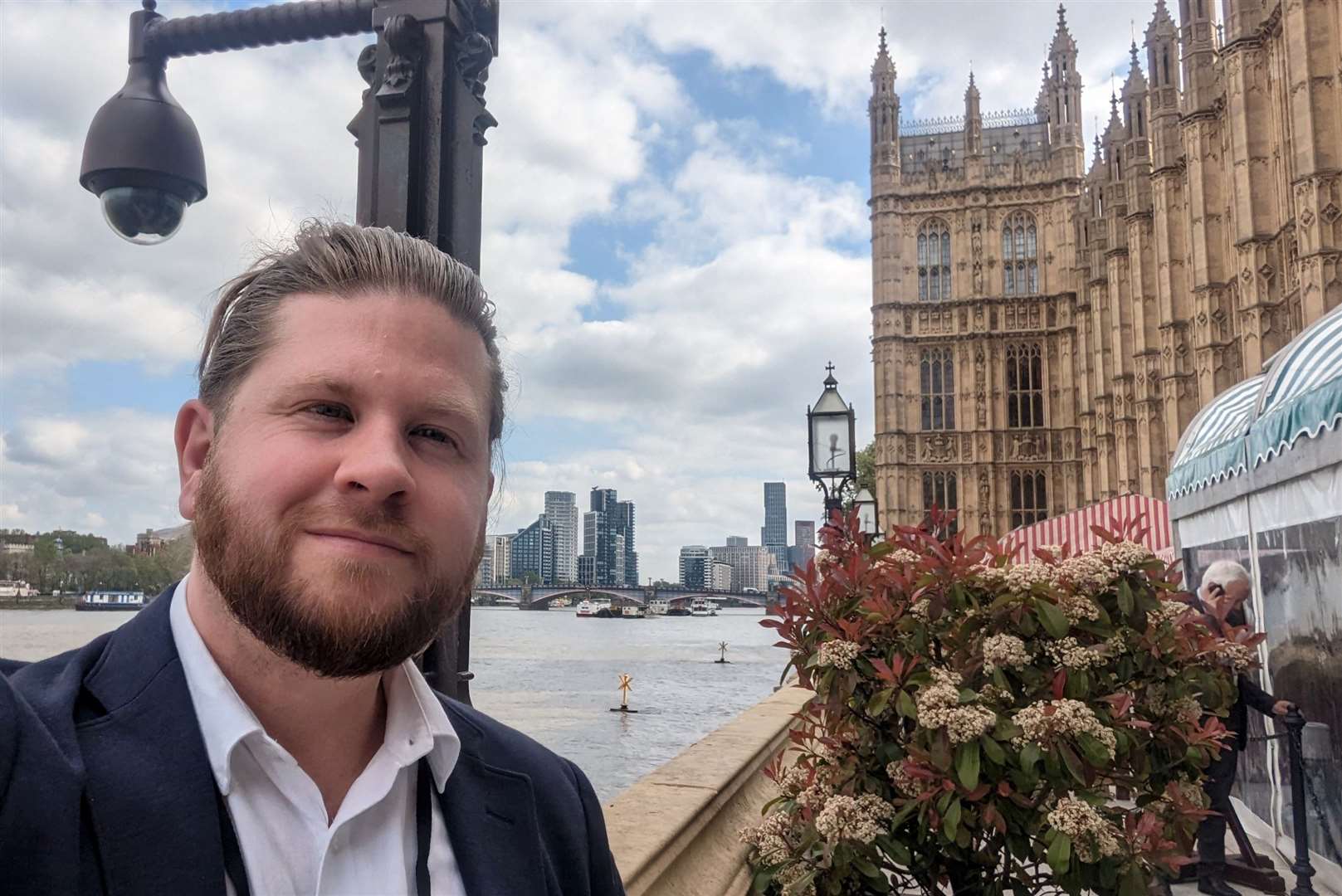 Our man Rhys Griffiths at the Visit Kent parliamentary reception to celebrate the tourism industry