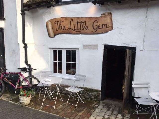 Small, but beautifully formed, The Little Gem on Aylesford High Street has been lovingly restored to its former glory by the Goachers family