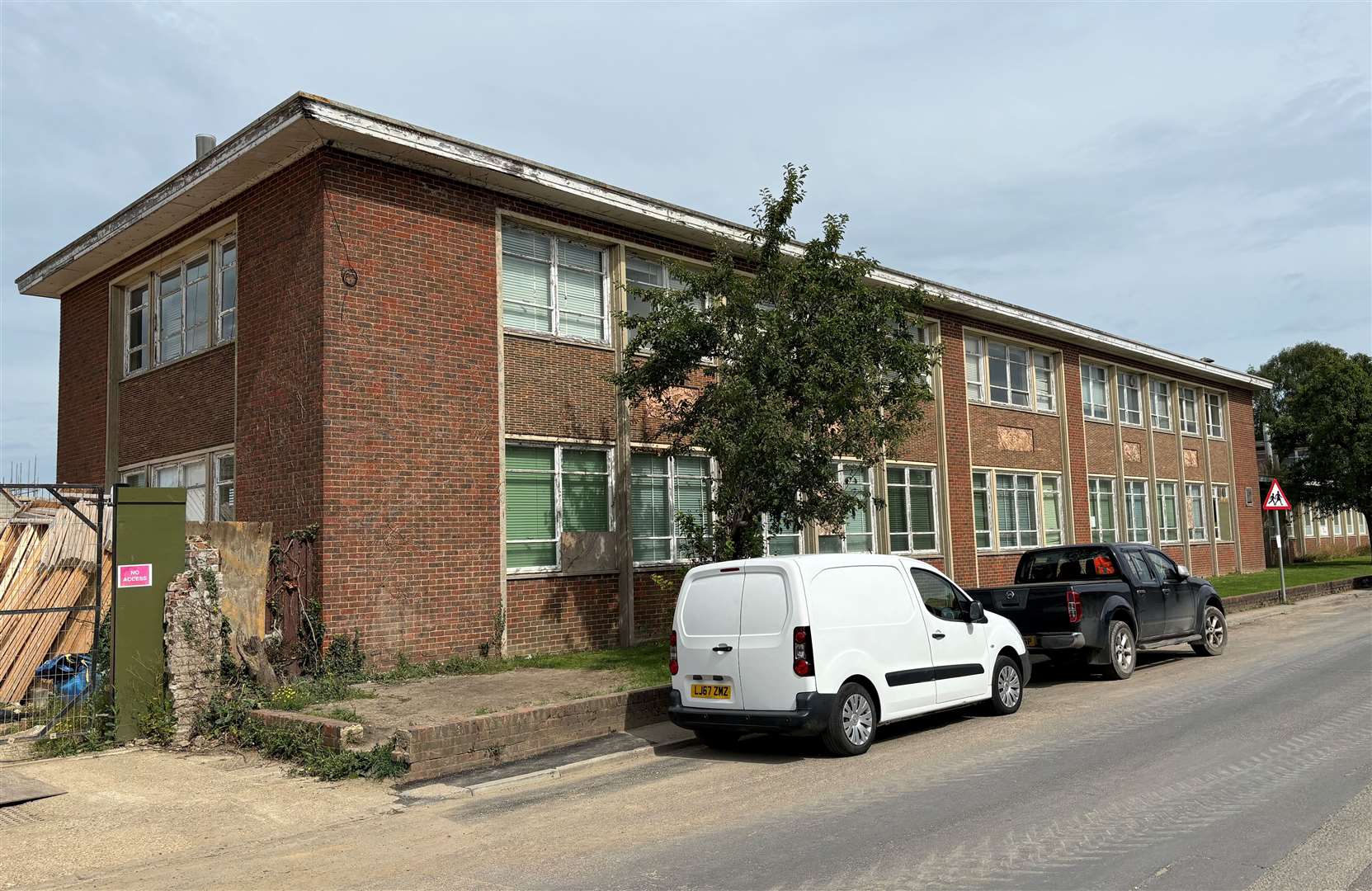 Eleven homes could be built on one section of the former Russell Labs in Olantigh Road, Wye