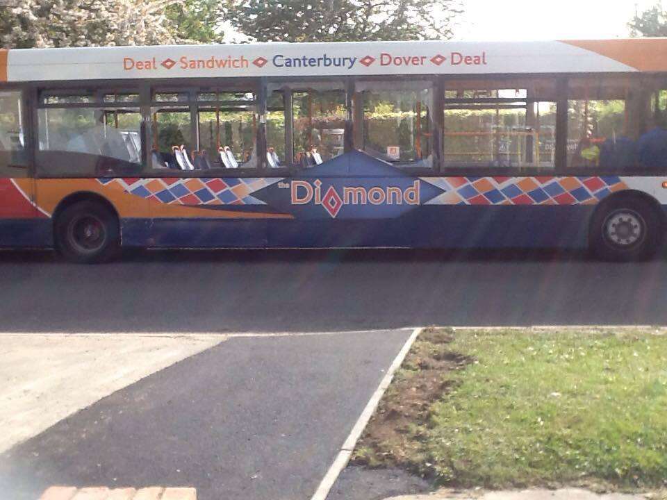 Bus crash in St Bart's Road