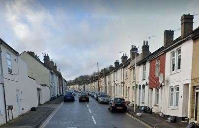 Police were called to a break-in at a property in Castle Road, Chatham where police found a cannabis factory. Picture: Google