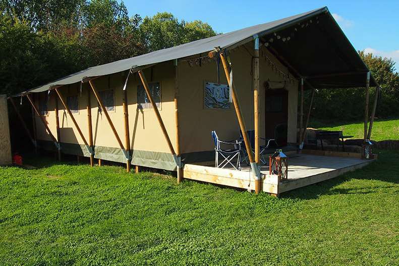 Glamping tents similar to this could be coming to Whitstable