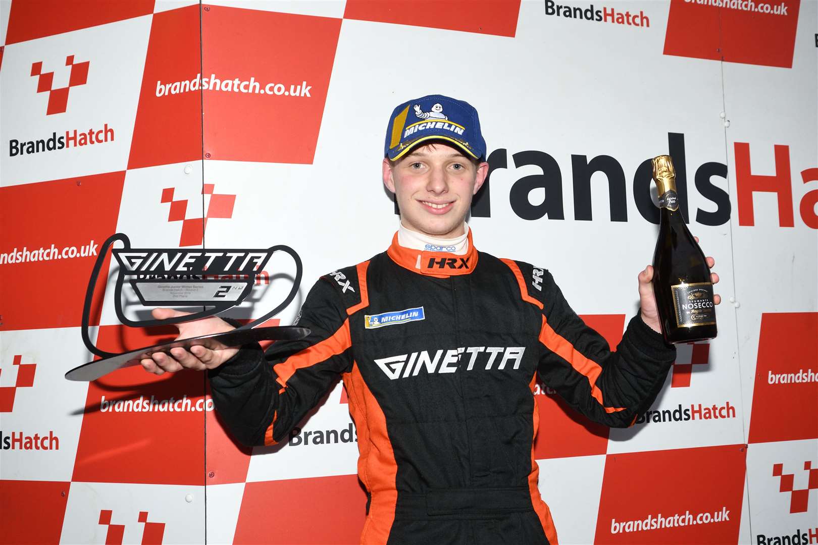 Daniel Gale at the Ginetta Junior Winter Championship