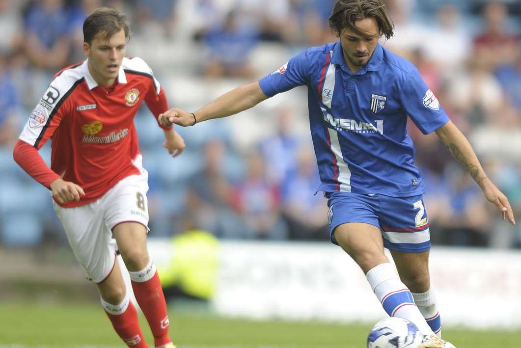 Bradley Dack impressed boss Peter Taylor with a "wonder goal" against Crewe on Saturday Picture: Barry Goodwin