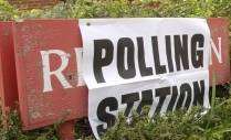 A polling station