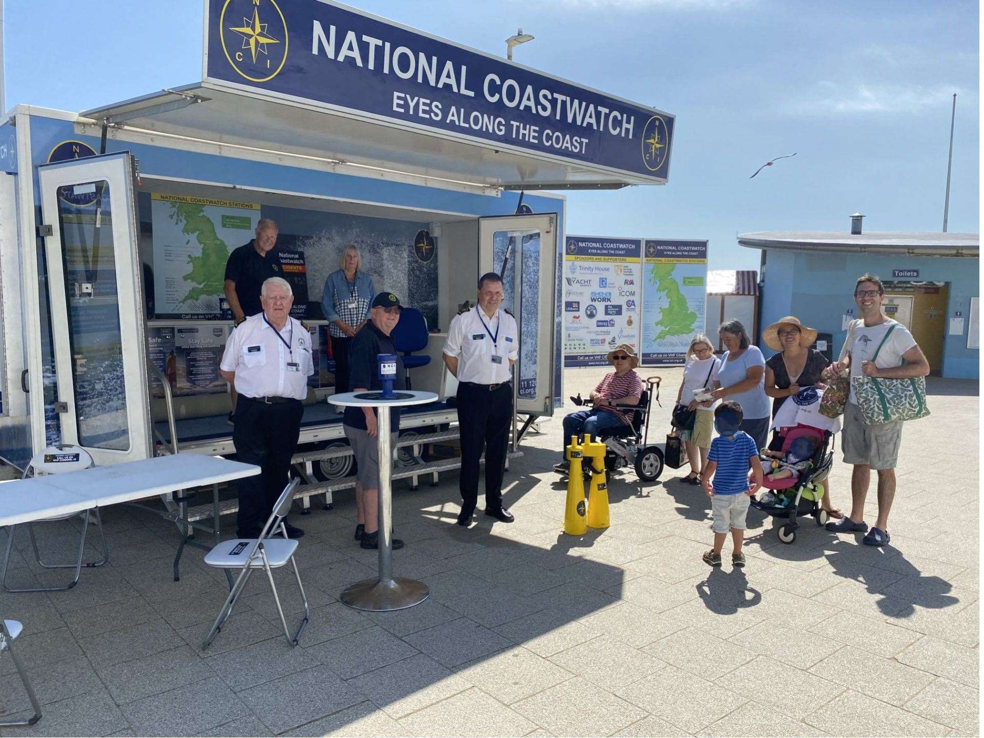 NCI volunteers out and about in Ramsgate. Photo: David Taylor Media