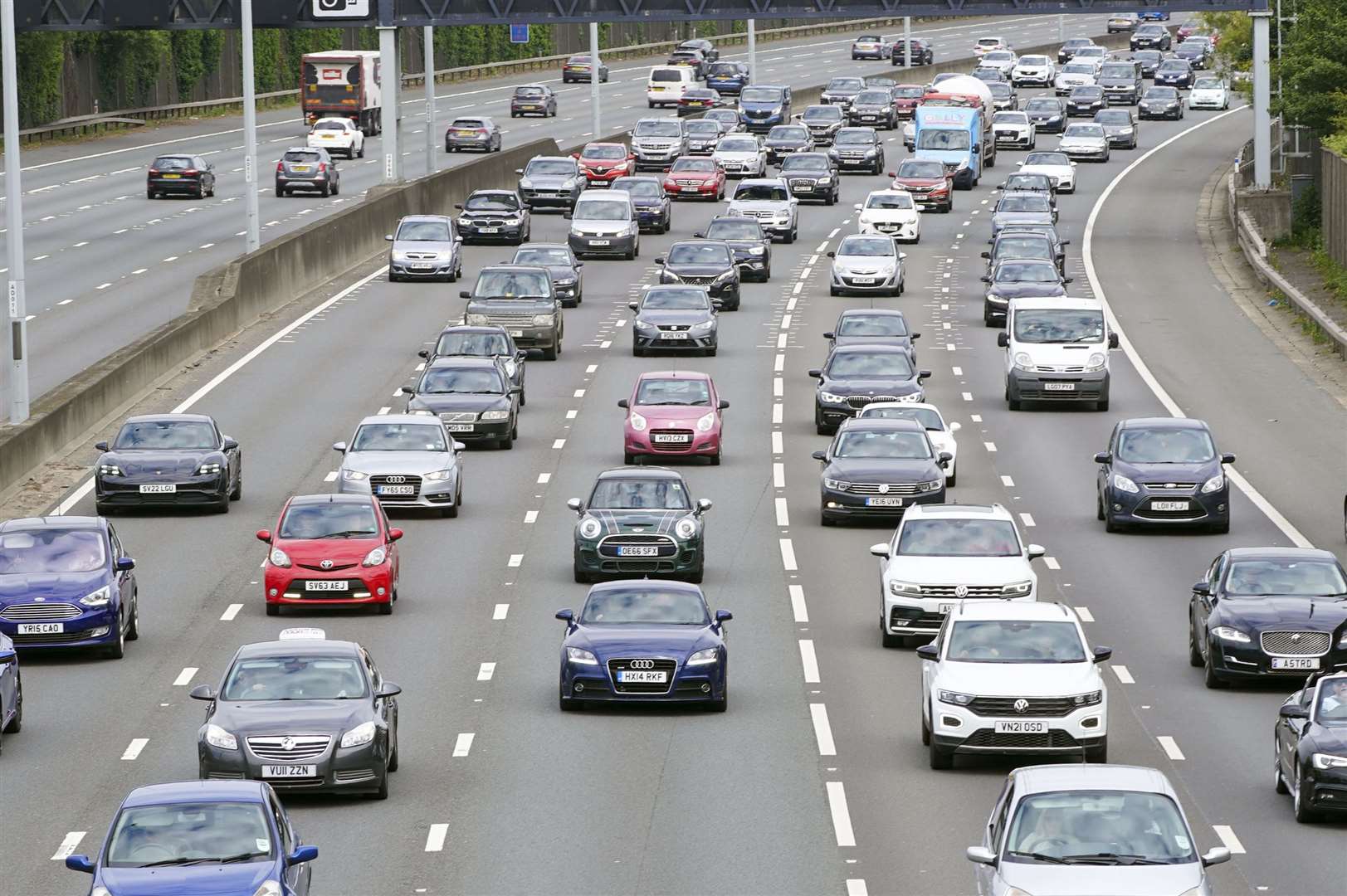 M25 maintenance workers are set to strike in March. Picture: Stock/PA