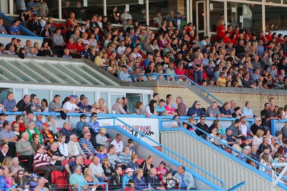 A big crowd was at Central Park for the opening Kent Kings meeting against an American Touring Team