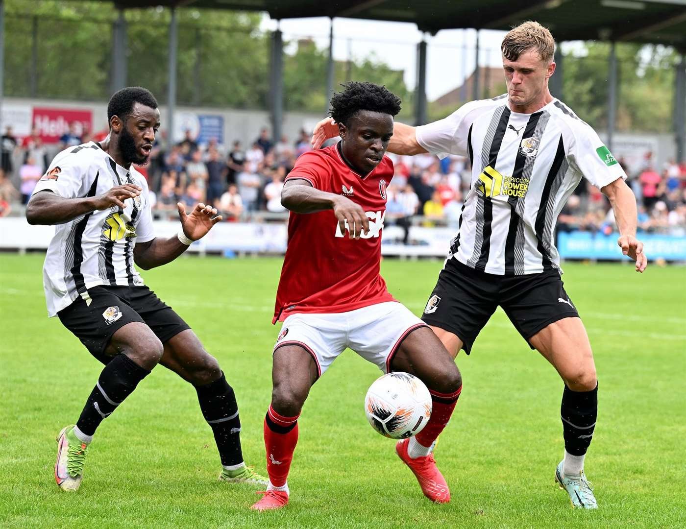 Tommy Block, right, could be involved at Chippenham this weekend. Picture: Keith Gillard