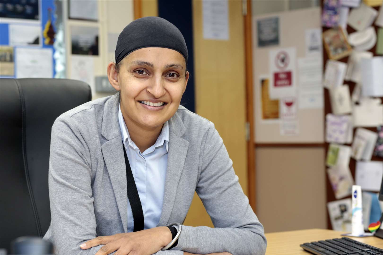 Gurjit Shergill, head teacher of Ebbsfleet Academy. Picture supplied by Ebbsfleet Development Corporation