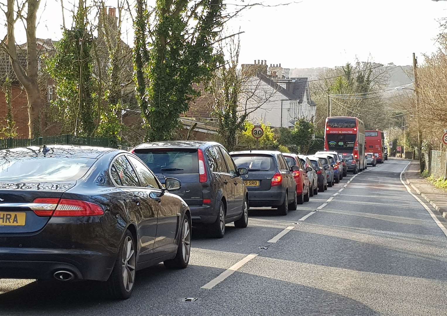 Drivers at a standstill on Sturry Hill