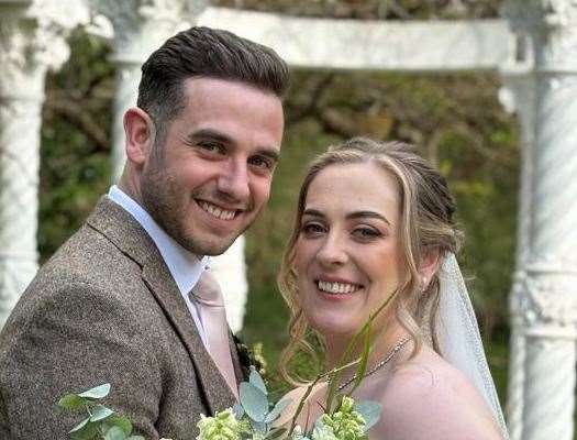 Alice Simpson, 32, and Stephen Simpson, 33, were one of many couples who Wallflower Weddings cancelled on on the day of the wedding. Picture: Alice Simpson