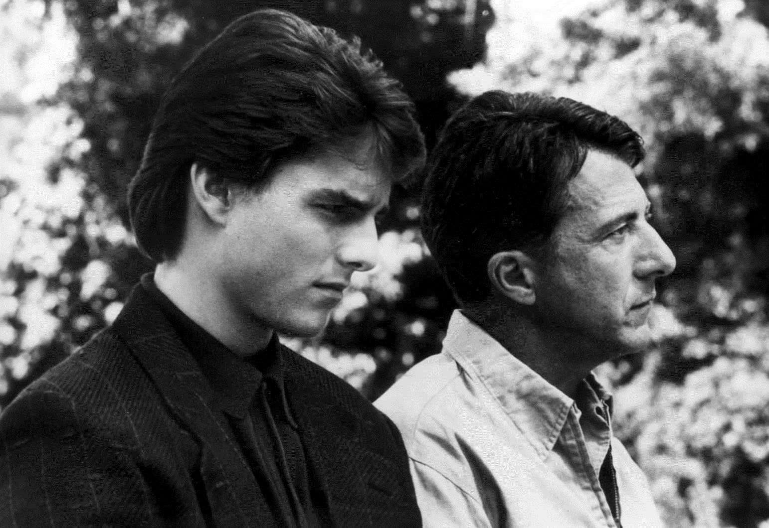 Were you born the year Dustin Hoffman (right) played Raymond Babbitt and Tom Cruise(left) played Charlie Babbitt in Rain Man?