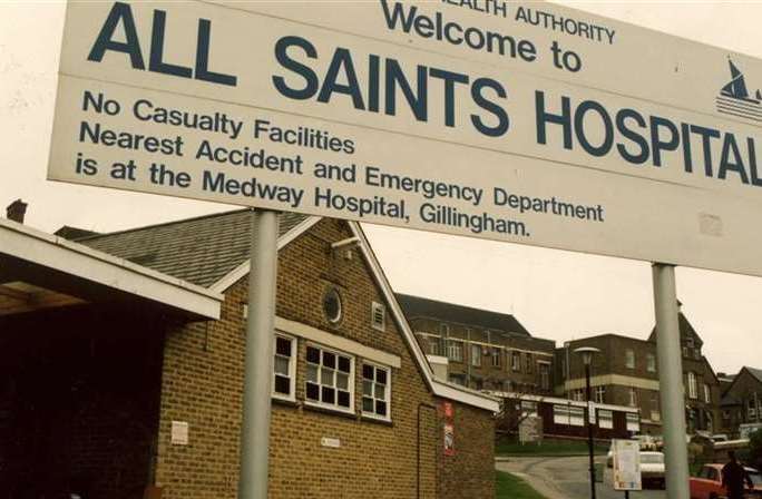 The unit first opened in 1983 at All Saints' Hospital