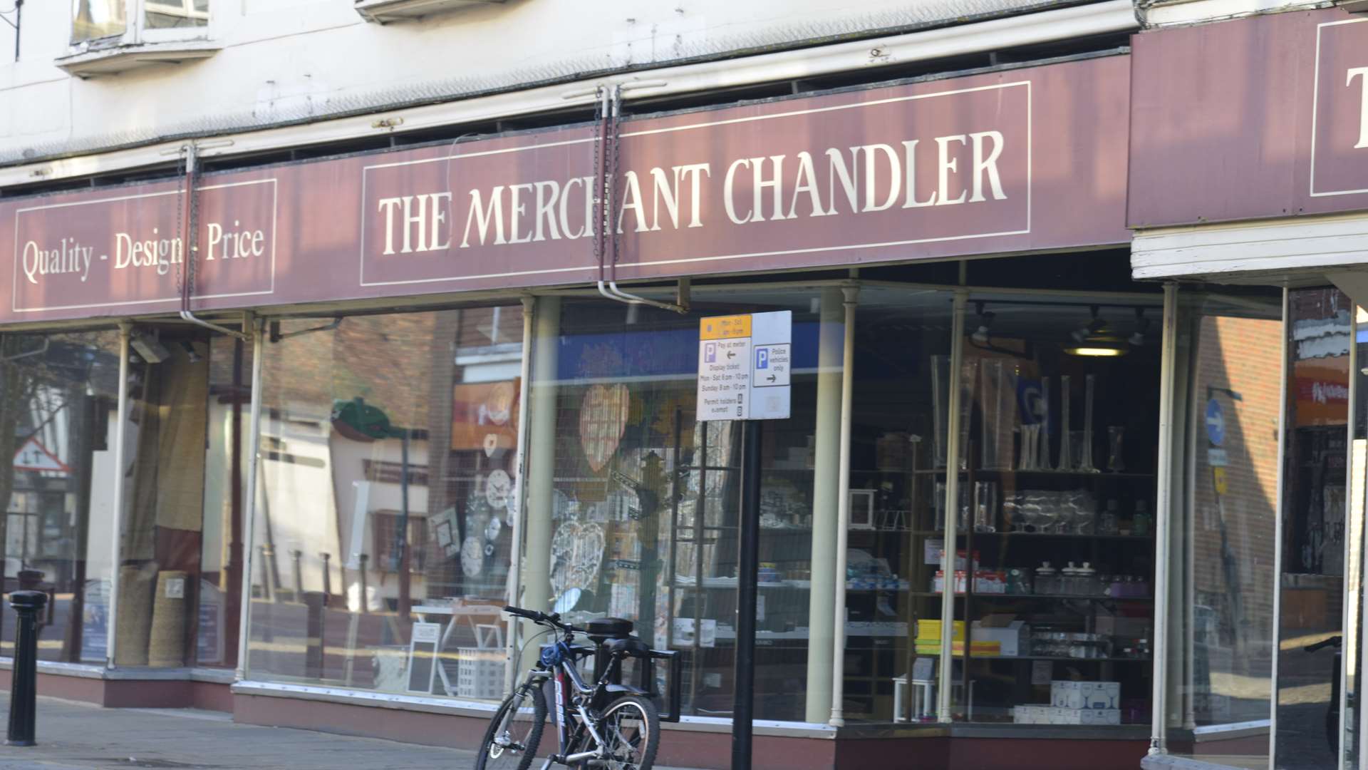 The former Merchant Chandler store in Ashford