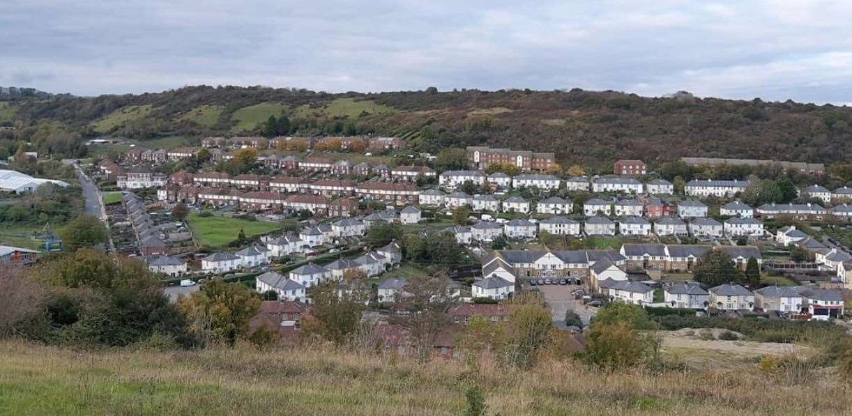 Dustbin emptying has been delayed in areas such as St Radigund's, Dover