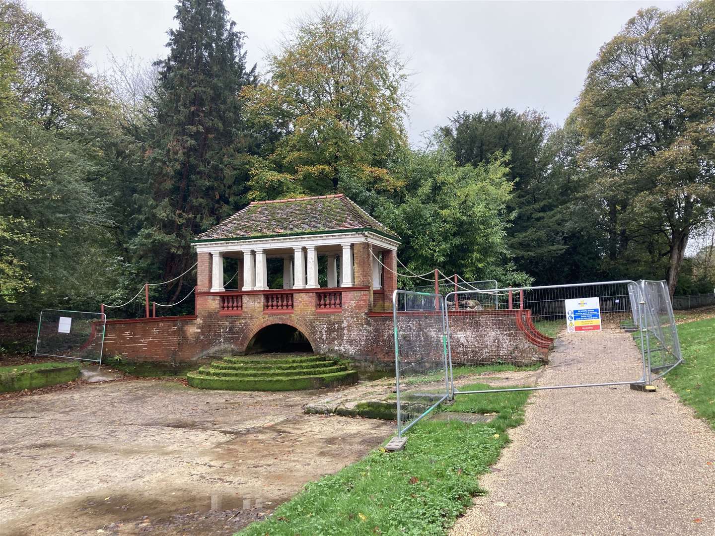 The pond will enjoy £110,000 worth of repairs