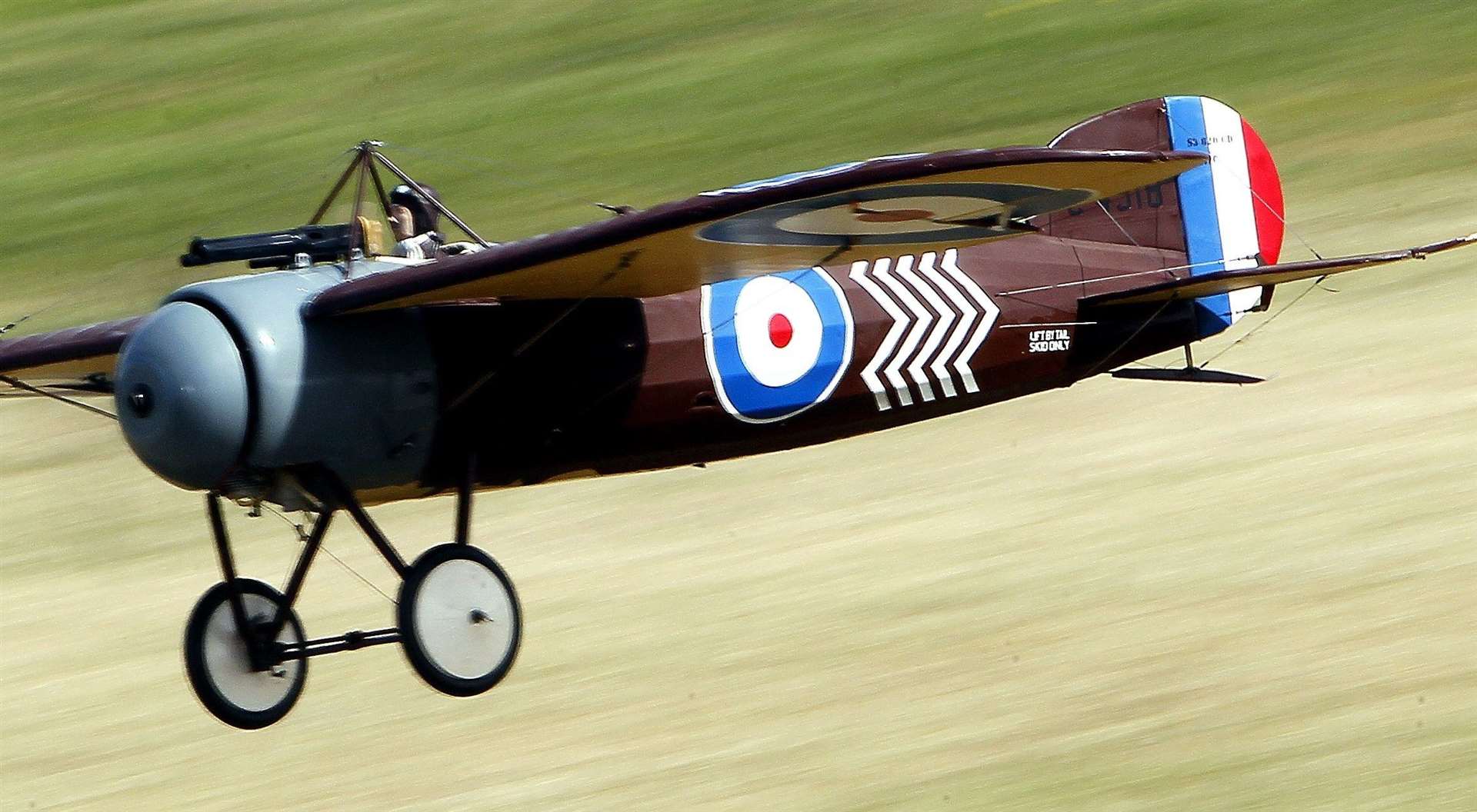 The Headcorn Aerodrome hosts flying shows Picture: Sean Aidan