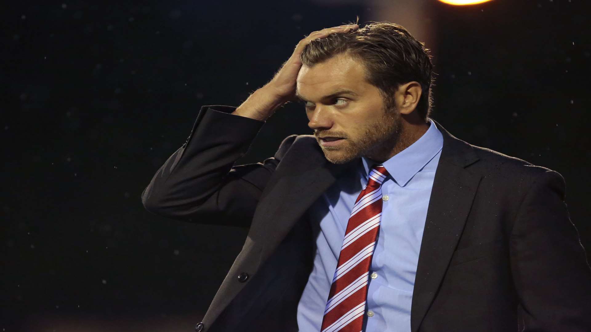 Ebbsfleet United manager Daryl McMahon Picture: Martin Apps