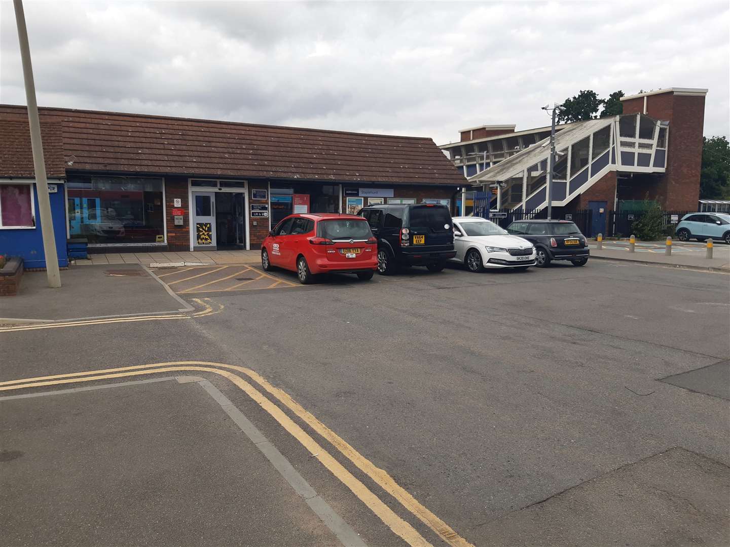 Passengers are currently on a trapped train near Staplehurst railway station