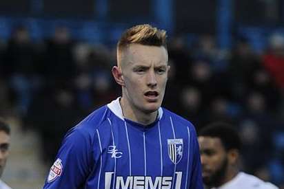 Gillingham loan signing Joe Pigott Picture: Barry Goodwin