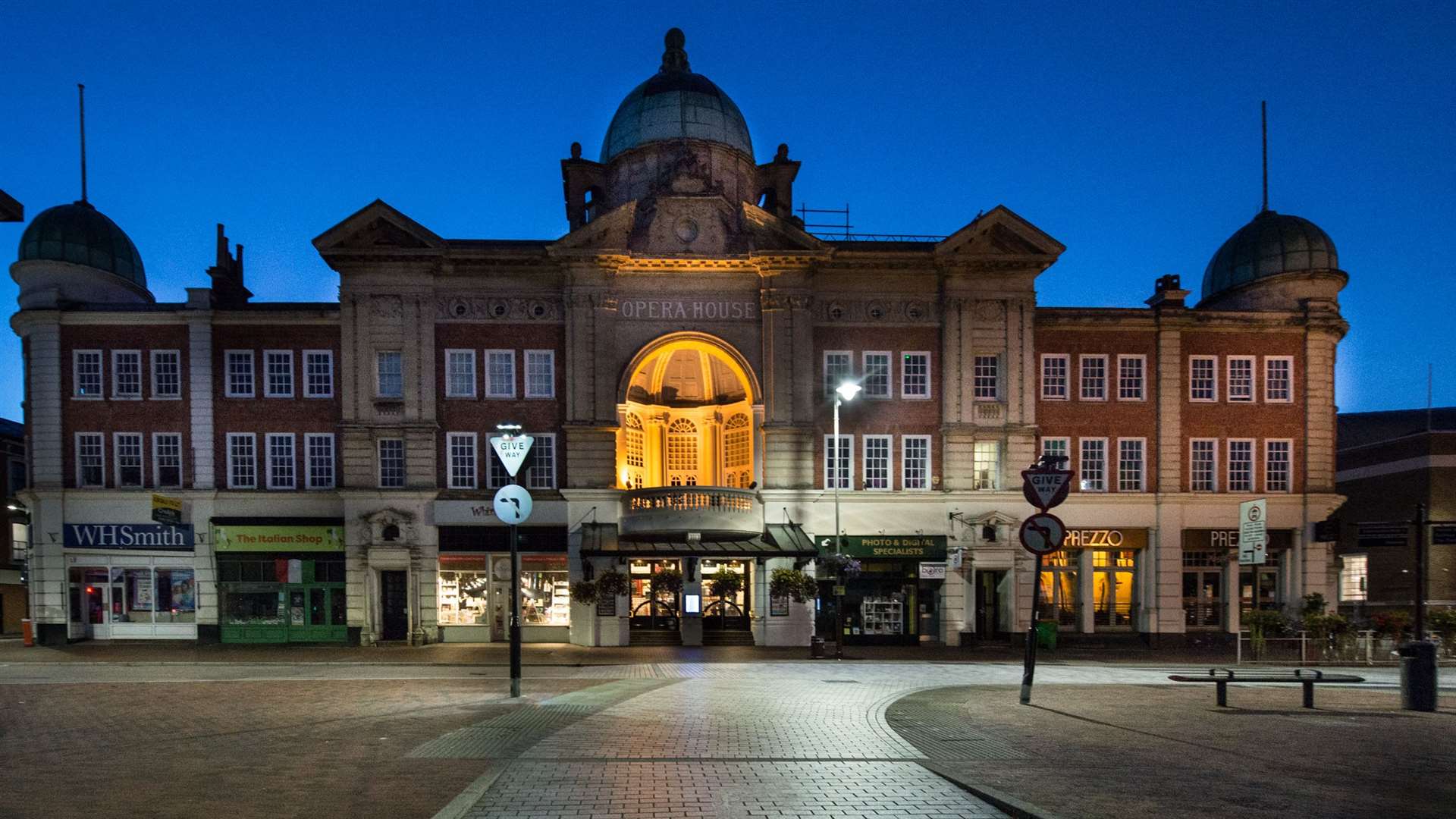 The Opera House at Tunbridge Wells, a Wetherspoon pub, has had its ceiling dome restored Picture: Wetherspoon PR